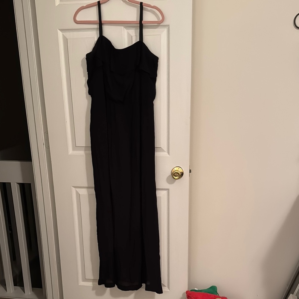 Elegant Black Maxi Dress